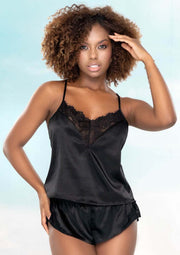 Seductive 2 Piece Set in Satin