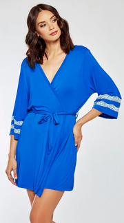 Easy Night Robe in Blue