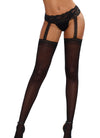 Sheer garter belt pantyhose
