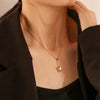 18K Gold Plated Butterfly Drop Necklace
