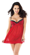 Princess Babydoll Set in Red