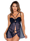 Strappy Flyaway Babydoll & Thong