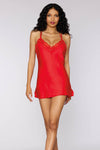 Bias cut satin chemise