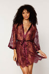 Eyelash Lace Robe