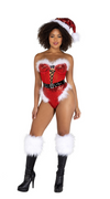 2PC Naughty Miss Claus Bra Set