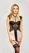Estrella Chemise In Pink & Black