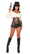 7pc Industrial Vixen Steampunk Costume