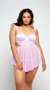 Morning Glory Babydoll In Pink