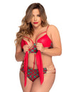 A Christmas Present Costume with Removable Center Strap