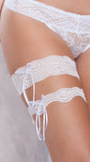 Women's  Stretch Lace Garter Set