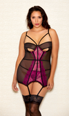 Soft Cup Strappy Lace & Mesh Chemise