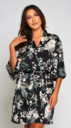 Bella Robe W/ Floral Print Adult Women