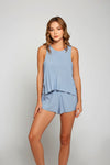 Soft Blue Renee Top