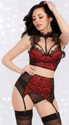 3 Pc Bustier Set