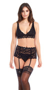 Lace Bralette in Black