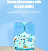 Organic Bamboo Reusable Cloth Diapers for Babies (1 Piece)