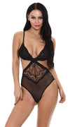 Sexy lace teddy bodysuit 