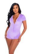 LI499 - Super Soft & Cozy Velour Romper